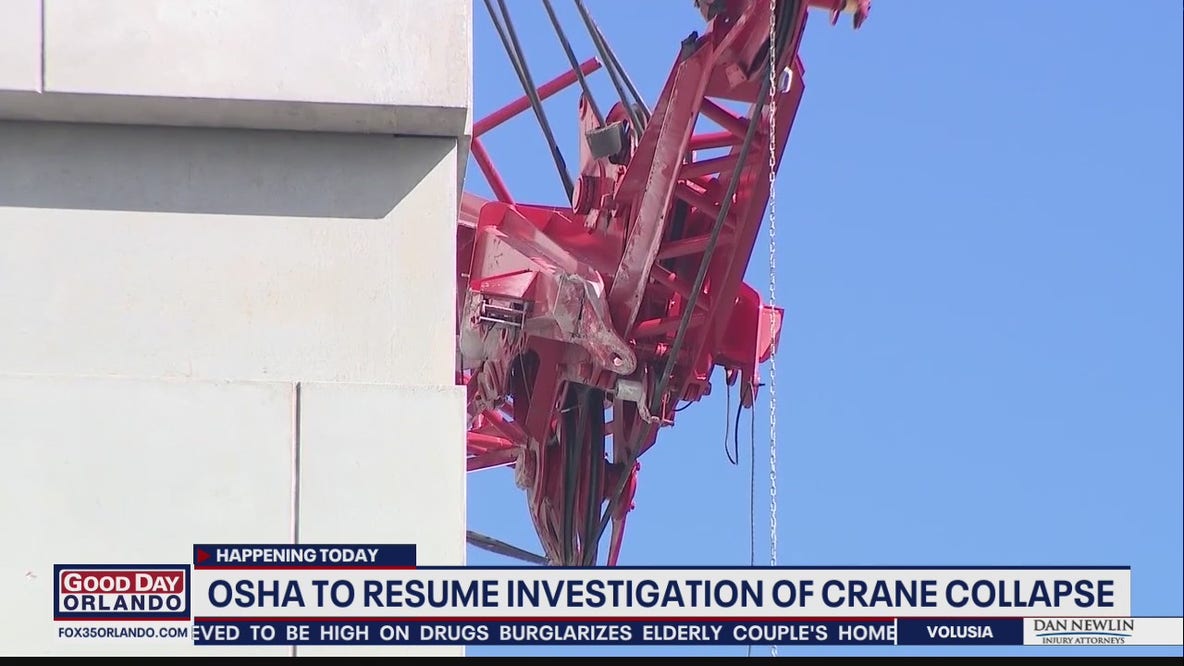 OSHA to resume investigation of crane collapse